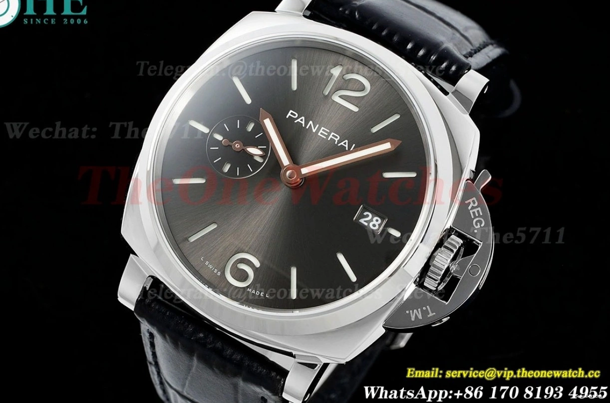 PAM1250 Grey Luminor LE P900 Dial Due VSF 42mm SS 1225